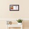 ArtToFrames Collage Photo Picture Frame with 1 - 5x7, 8x10 inch Openings, Framed in Black with Over 62 Mat Color Options and Regular Glass (CSM-3926-166)